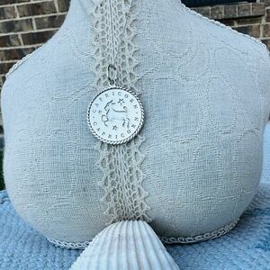 Tiffany & Co Vintage LARGE Capricorn Zodiac Charm Pendant